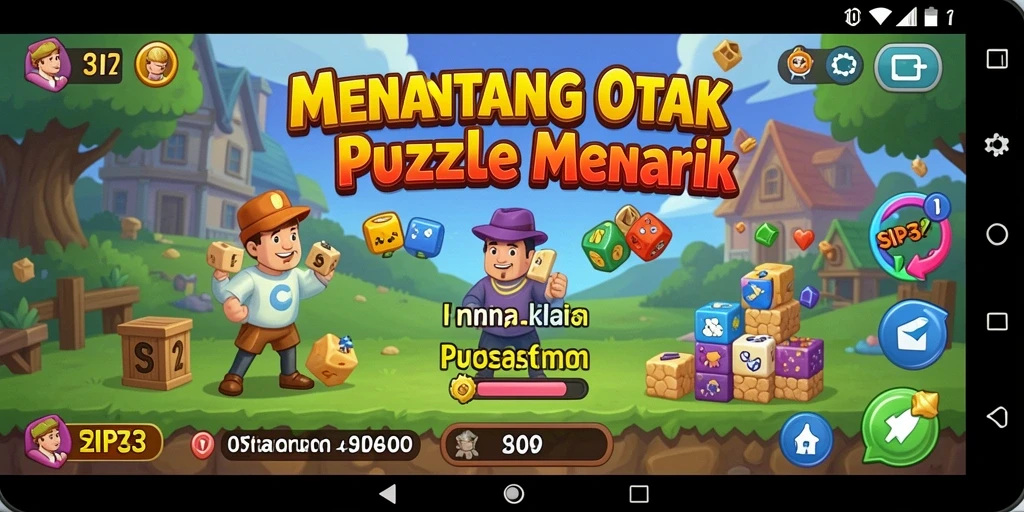 Menampilkan gameplay SIP33 dengan teka-teki seru dan menantang.
