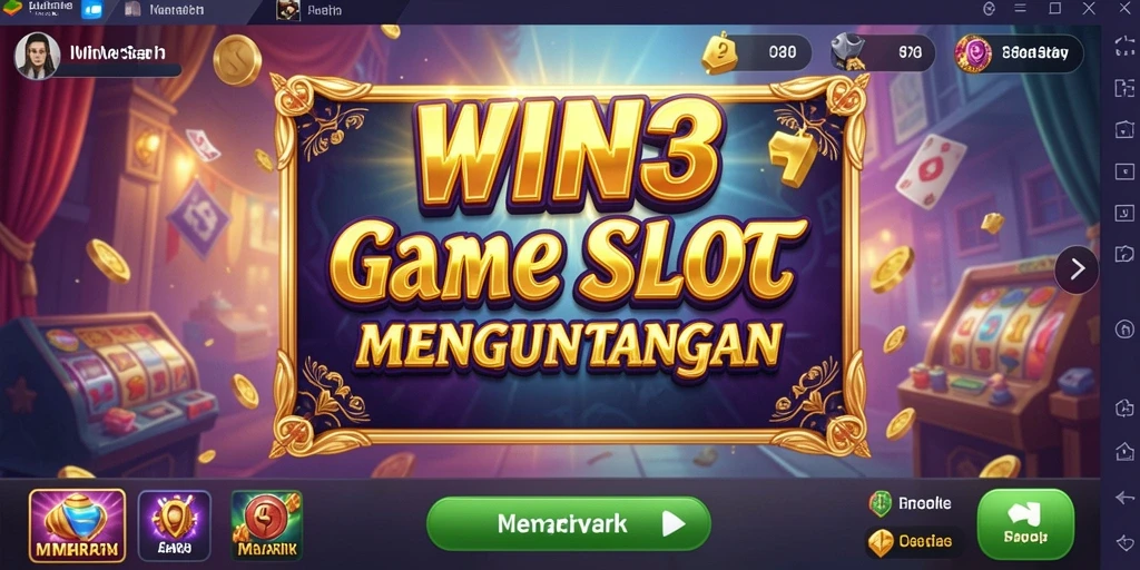 Screenshot gameplay WIN33 yang menampilkan keseruan bermain Slot.